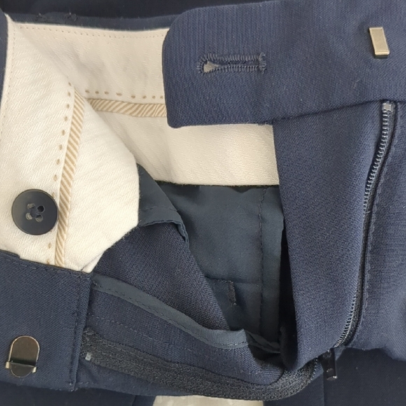 Talbots Windsor Navy Blue Dress Pants - Picture 7 of 10